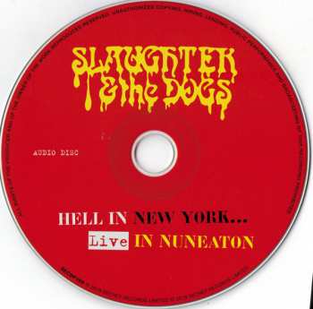 CD/DVD Slaughter And The Dogs: Hell In New York...Live In Nuneaton