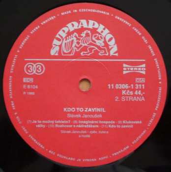 LP Slávek Janoušek: Kdo To Zavinil