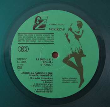 LP Jaroslav Lenk: Slávek Janoušek A Jaroslav Samson Lenk