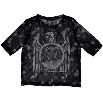 Merch Slayer: Dames Crop Top Mono Eagle