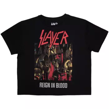 Dames Crop Top Reign In Blood