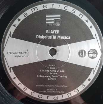 LP Slayer: Diabolus In Musica