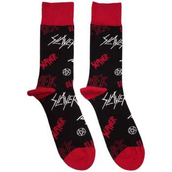 Merch Slayer: Enkelsokken Logo Slayers Pattern