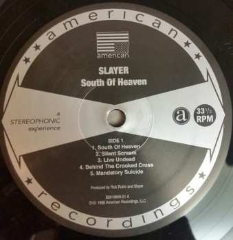 LP Slayer: South Of Heaven