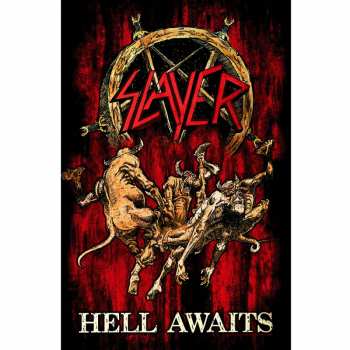 Merch Slayer: Textielposter Hell Awaits