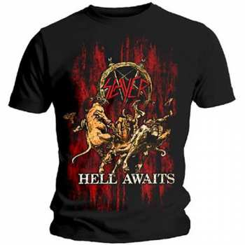 Merch Slayer: Tričko Hell Awaits  S