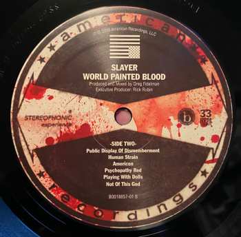 LP Slayer: World Painted Blood