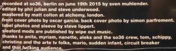 LP Sleaford Mods: Live At SO36