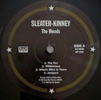 2LP Sleater-Kinney: The Woods