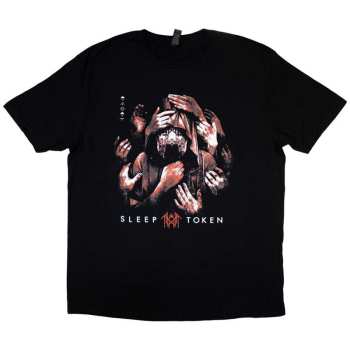 Merch Sleep Token: Sleep Token Unisex T-shirt: Grabbing Hands (small) S