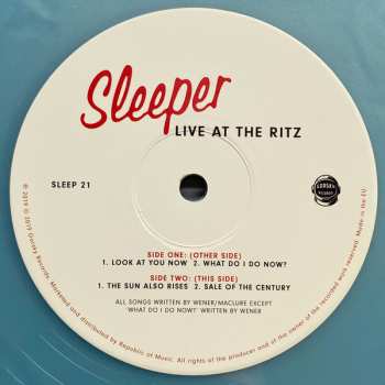 EP Sleeper: Live At The Ritz