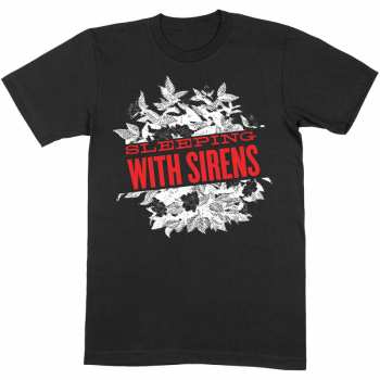 Merch Sleeping With Sirens: Tričko Floral  S