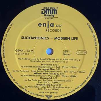 LP Slickaphonics: Modern Life