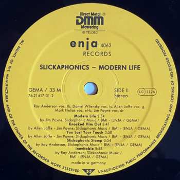 LP Slickaphonics: Modern Life