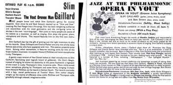 2CD Slim Gaillard: The Extrovert Spirit Of Slim Gaillard 1945-1958