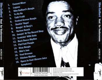 CD Slim Gaillard: Vout For Voutoreenes