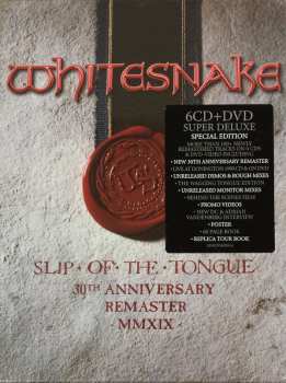 6CD/DVD/Doos Whitesnake: Slip Of The Tongue (30th Anniversary Remaster MMXIX) DLX