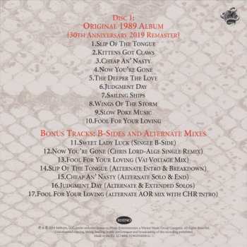 6CD/DVD/Doos Whitesnake: Slip Of The Tongue (30th Anniversary Remaster MMXIX) DLX