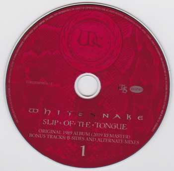 6CD/DVD/Doos Whitesnake: Slip Of The Tongue (30th Anniversary Remaster MMXIX) DLX