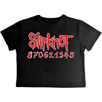 Merch Slipknot: Dames Crop Top Don't Ever Judge Me