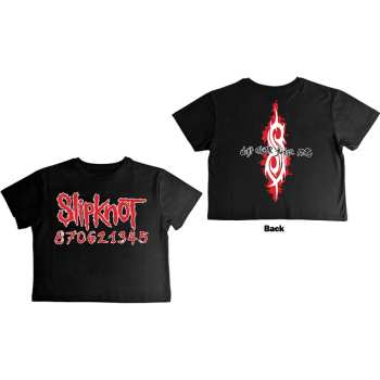 Merch Slipknot: Slipknot Ladies Crop Top: Don't Ever Judge Me (back Print) (small) S