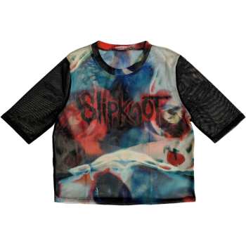 Merch Slipknot: Dames Crop Top Face & Logo Slipknot