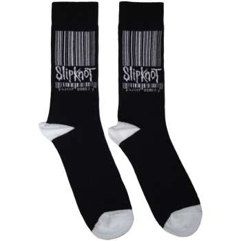 Merch Slipknot: Enkelsokken Large Barcode Logo Slipknot