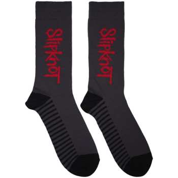 Merch Slipknot: Enkelsokken Logo Slipknot Vertical