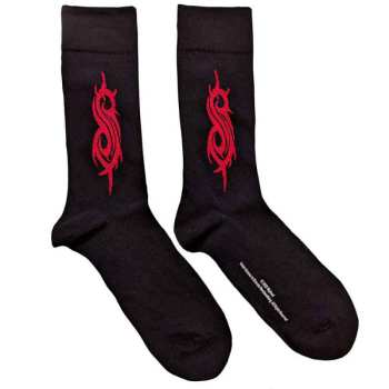 Merch Slipknot: Slipknot Unisex Ankle Socks: Tribal S (black) (uk Size 4 - 7) 36 - 42
