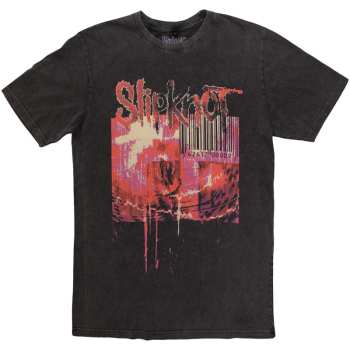  Slipknot: Slipknot Unisex Stone Wash T-shirt: The End, So Far Barcode (back Print) (xx-large) XXL