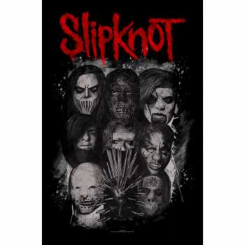 Merch Slipknot: Textielposter Masks