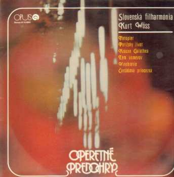 LP Slovak Philharmonic Orchestra: Operetné Predohry