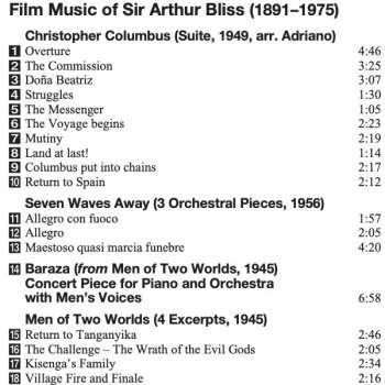 CD Slovak Radio Symphony Orchestra: Christopher Columbus / Seven Waves Away / Men Of Two Worlds / Baraza