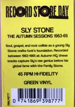 LP Sly Stone: The Autumn Sessions 1963-65 CLR