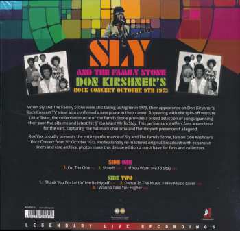 LP Sly & The Family Stone: Don Kirshner's Rock Concert October 9th 1973 DLX | LTD | CLR