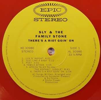 LP Sly & The Family Stone: There's A Riot Goin' On LTD | CLR