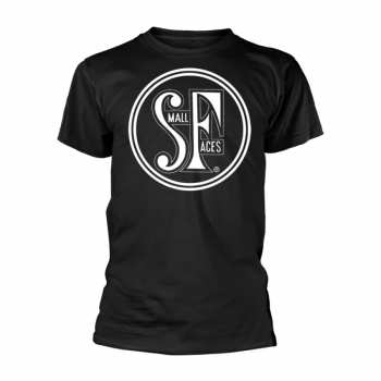 Merch Small Faces: T-shirt Logo Small Faces (black/white)