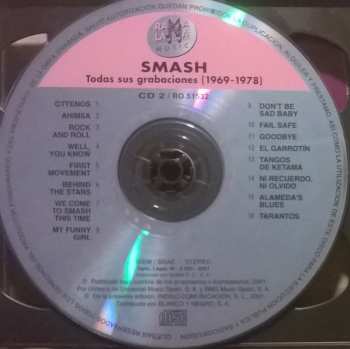 2CD Smash: Todas Sus Grabaciones (1969 - 1978)