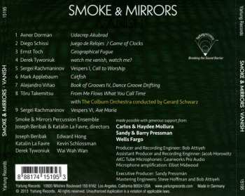 CD Smoke & Mirrors Percussion Ensemble: Vanish