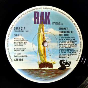 LP Smokie: Changing All The Time