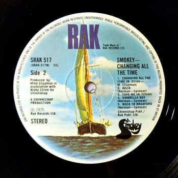 LP Smokie: Changing All The Time