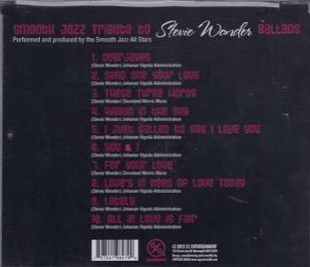 CD The Smooth Jazz All Stars: Smooth Jazz Tribute To Stevie Wonder Ballads