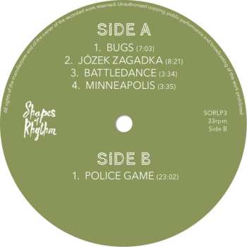 LP Sneaky Jesus: For Joseph Riddle LTD