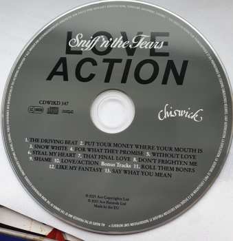 CD Sniff 'n' The Tears: Love / Action