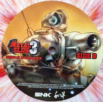 2LP SNK Sound Team: Metal Slug 3 Original Soundtrack CLR