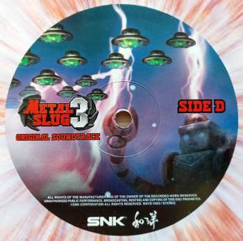 2LP SNK Sound Team: Metal Slug 3 Original Soundtrack CLR