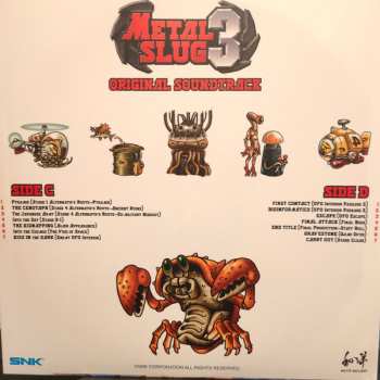 2LP SNK Sound Team: Metal Slug 3 Original Soundtrack CLR