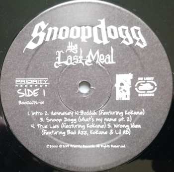 2LP Snoop Dogg: Tha Last Meal