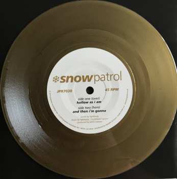 LP/SP Snow Patrol: When It's All Over We Still Have To Clear Up LTD | CLR