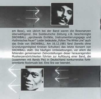 CD Snowball: Follow The White Line